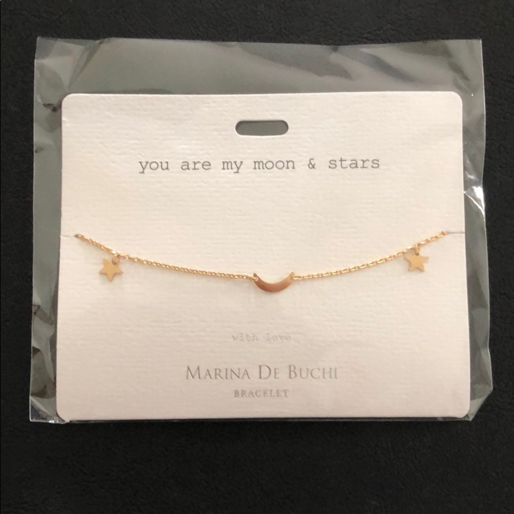 Bracelet, Moon and Stars